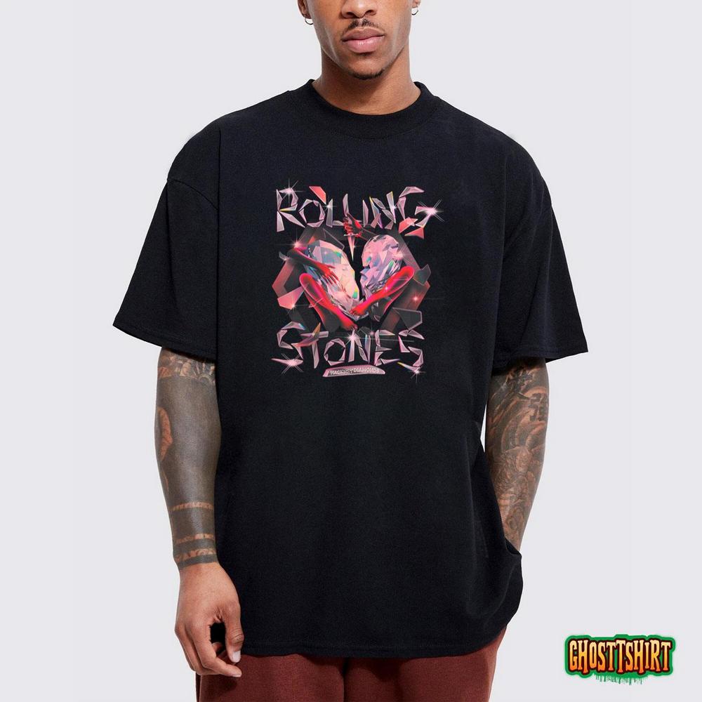 Official The Rolling Stones Exclusive Hackney Diamonds T-Shirt