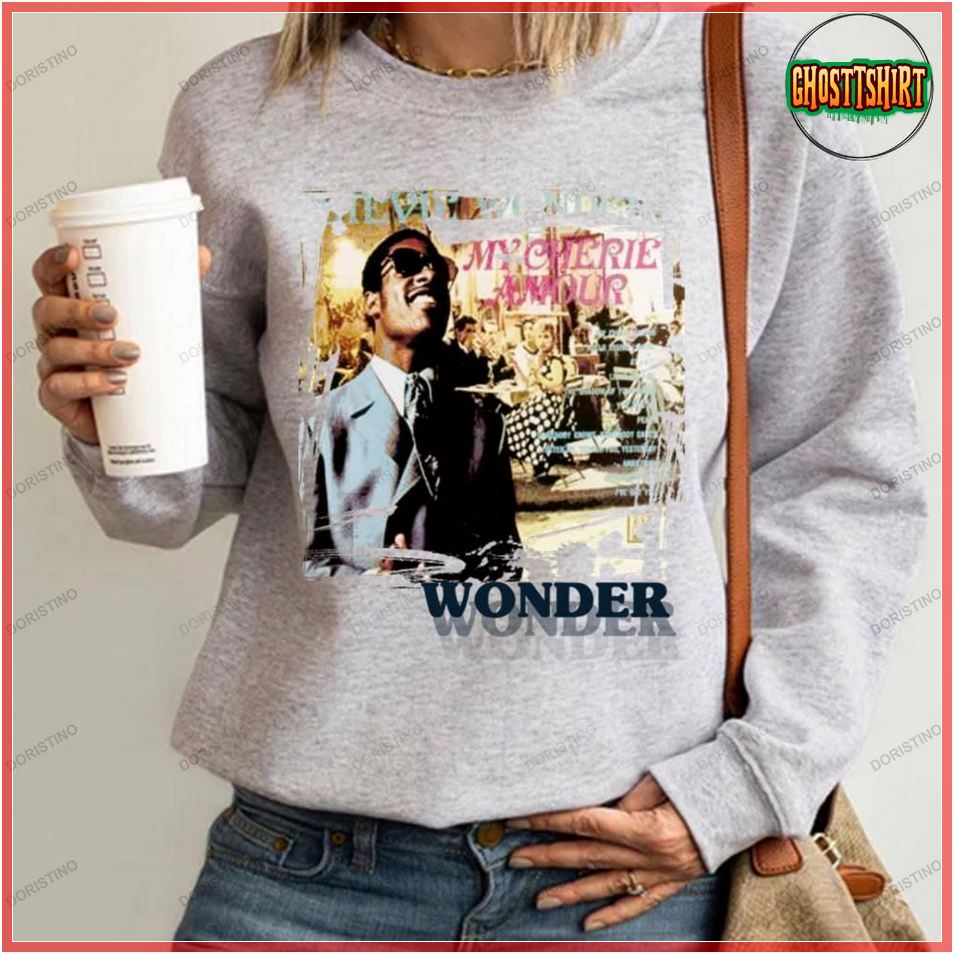 80s Retro Stevie Wonder Shirts