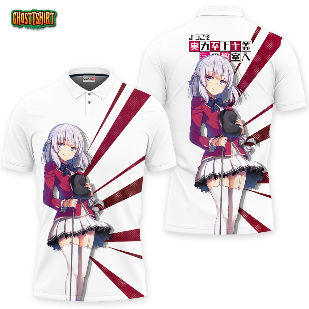 Arisu Sakayanagi Polo Shirts Custom Anime