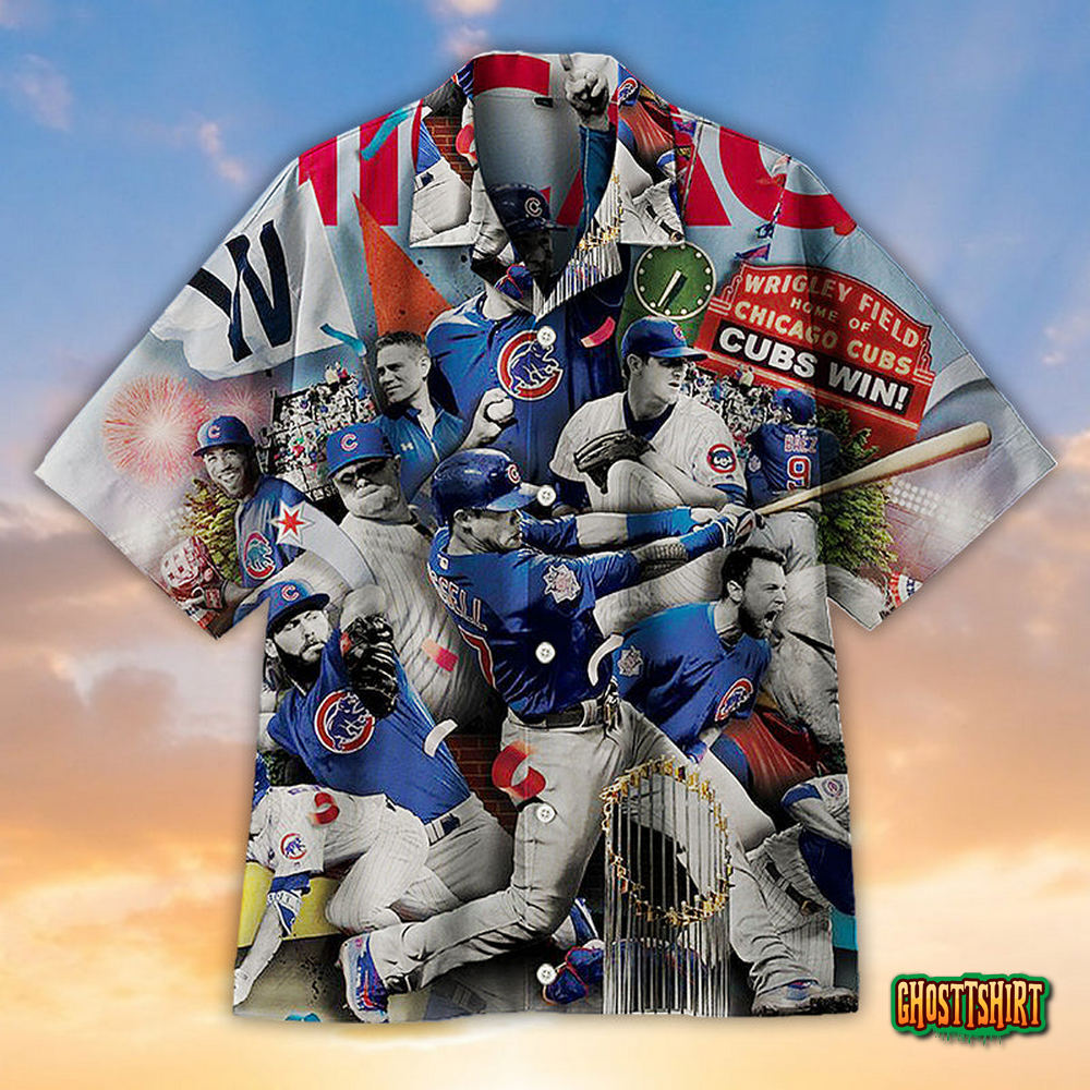 Chicago Cubs Aloha Hawaiian Shirt