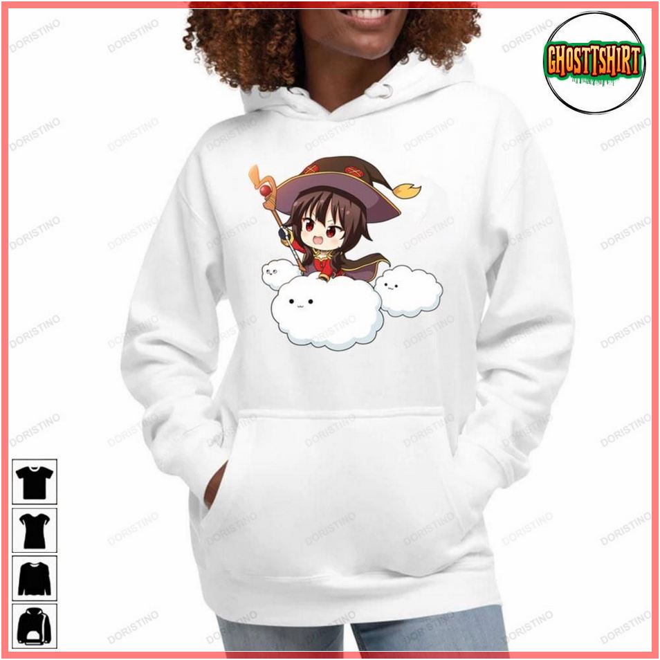 Cute Megumin Konosuba Tshirt Sweatshirt Hoodie