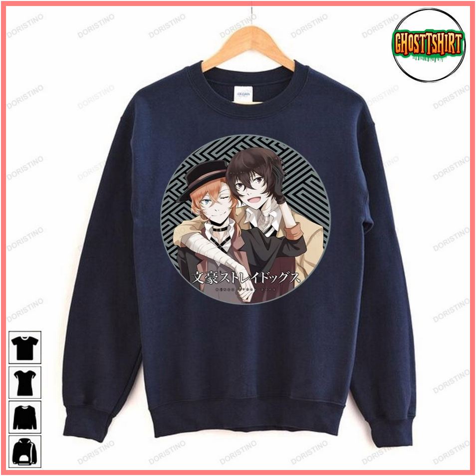 Dazai Osamuchuya Nakahara Bungou Stray Dogs Tshirt Sweatshirt Hoodie