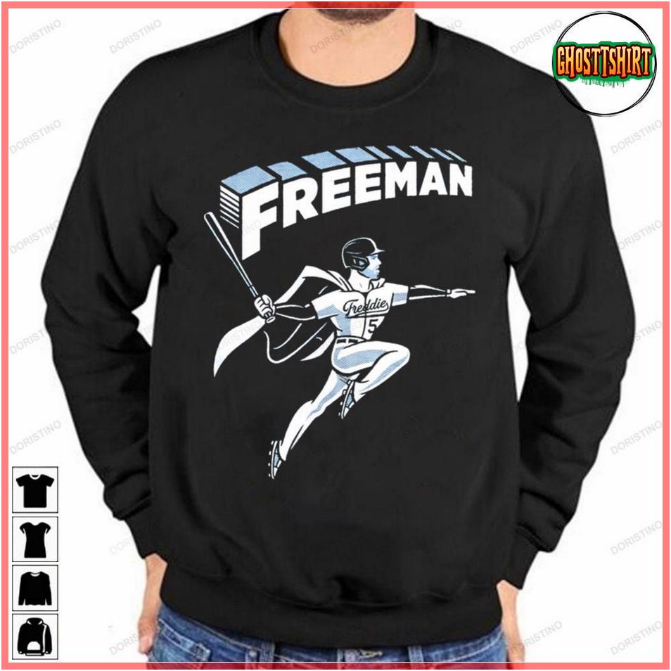 Freddie Freeman Atlanta Braves baseball player 5 outline logo shirt,  hoodie, sweater, long sleeve and tank top