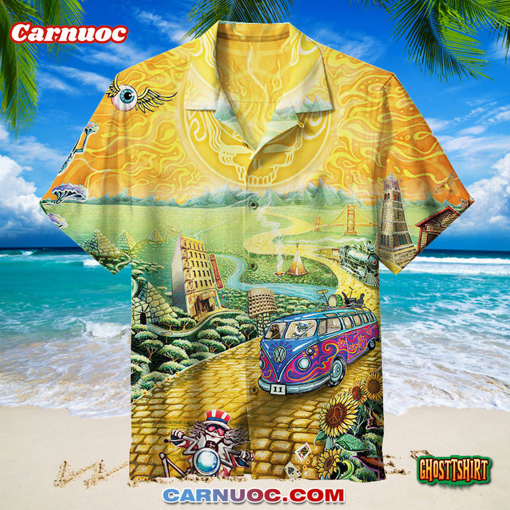 MLB New York Yankees Grateful Dead Hawaiian Shirt