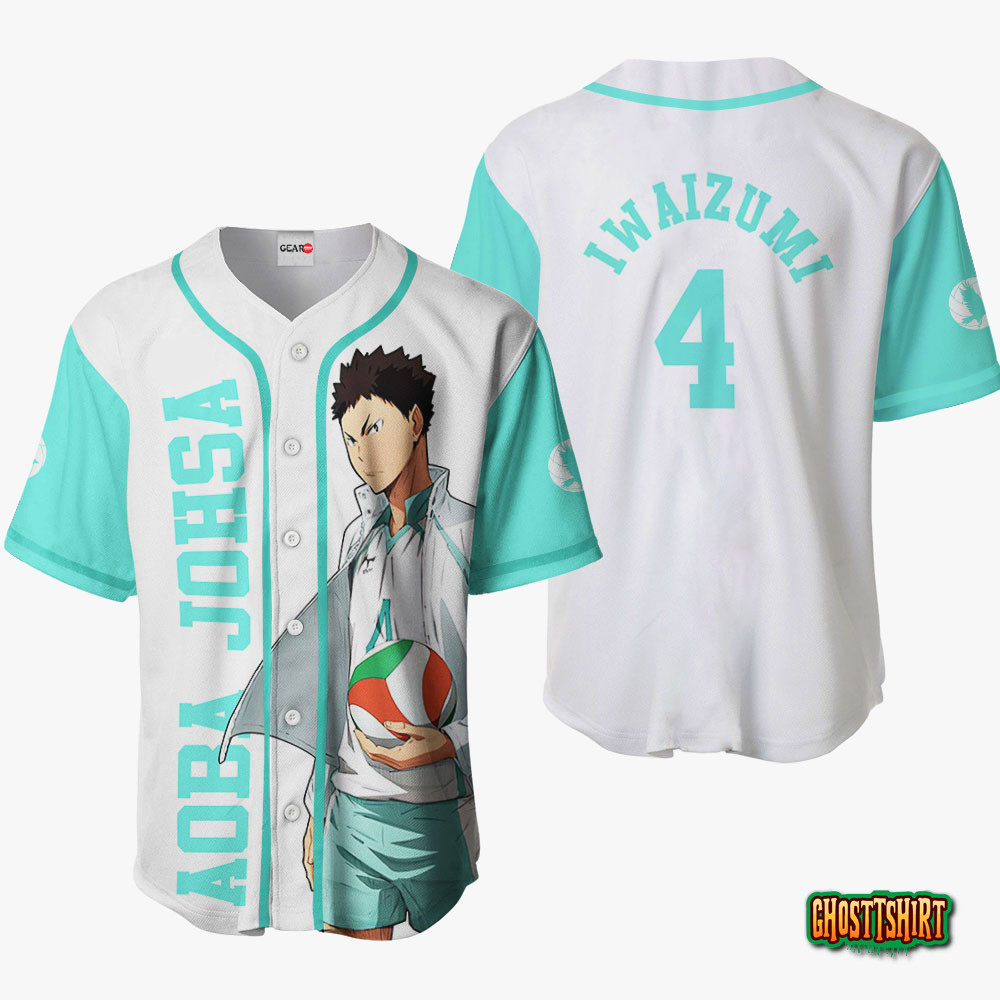 Hajime Iwaizumi Baseball Jersey Shirts Ver 1