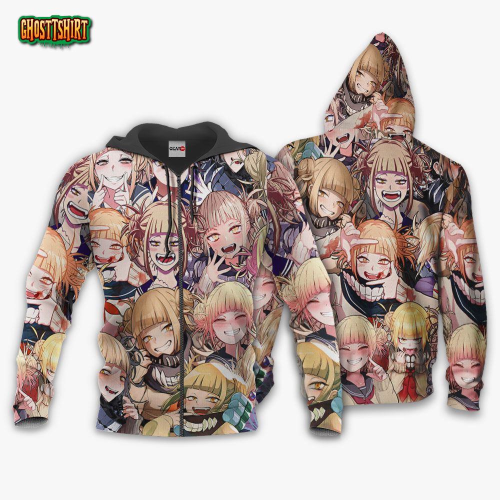 Himiko Toga Hoodie Yakuza Toga Custom Anime 9983