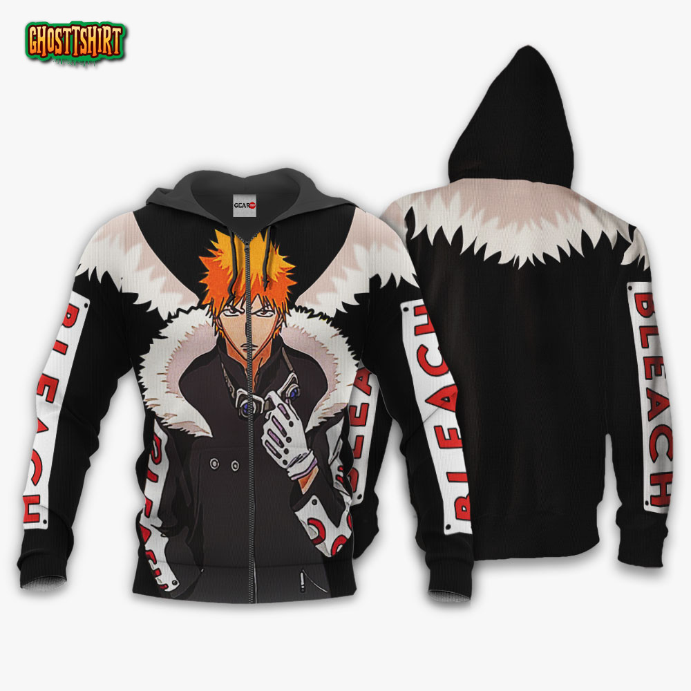 Ichigo Kurosaki Hoodie Custom BL Style