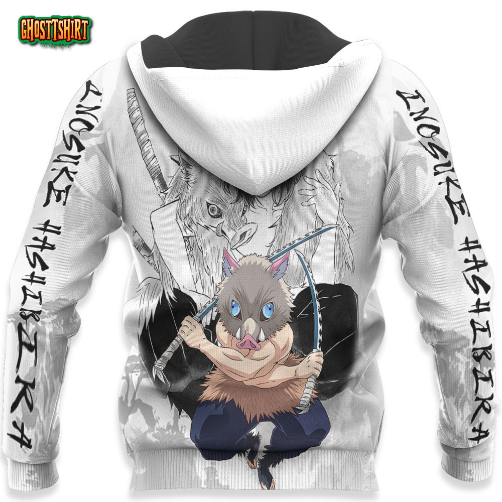 Inosuke Hoodie Custom Anime