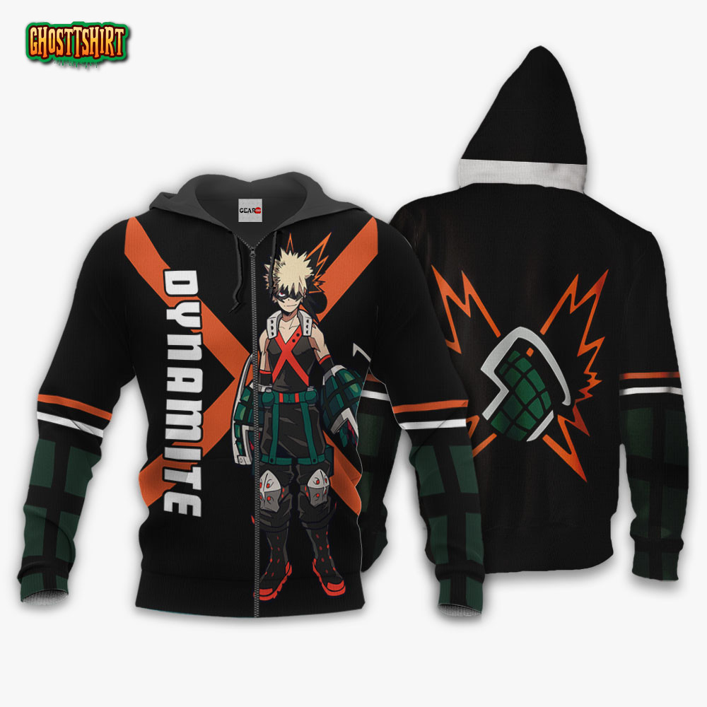 Katsuki Bakugo Hoodie Custom