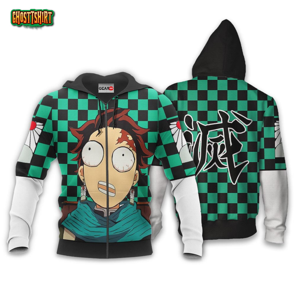 Kimetsu Tanj Hoodie Custom Anime