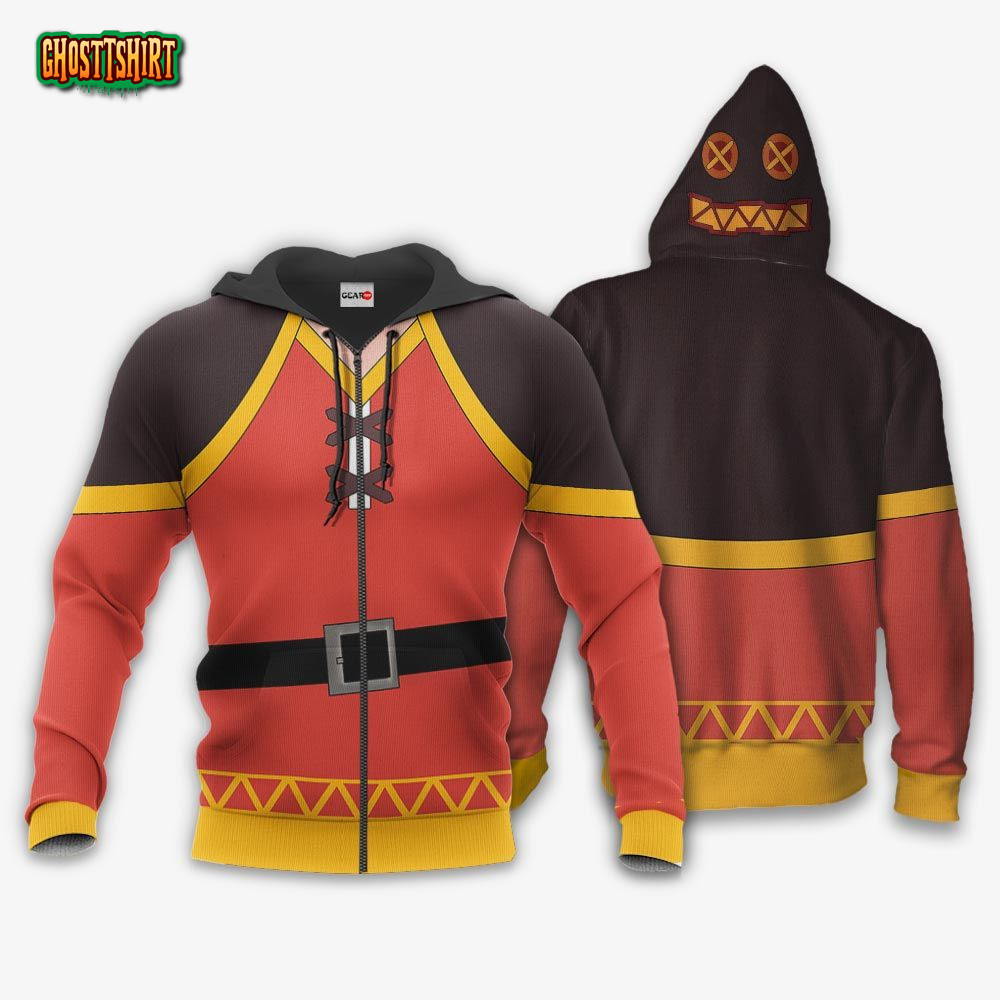 Megumin Uniform Hoodie Custom