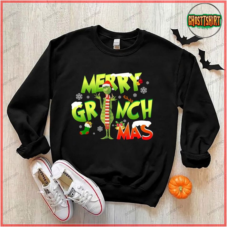 Merry Grinch Mas Grinch Winter Grinch Shirts