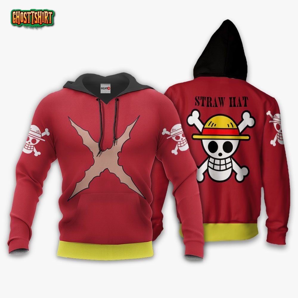 Monkey D. Luffy Hoodie Costume