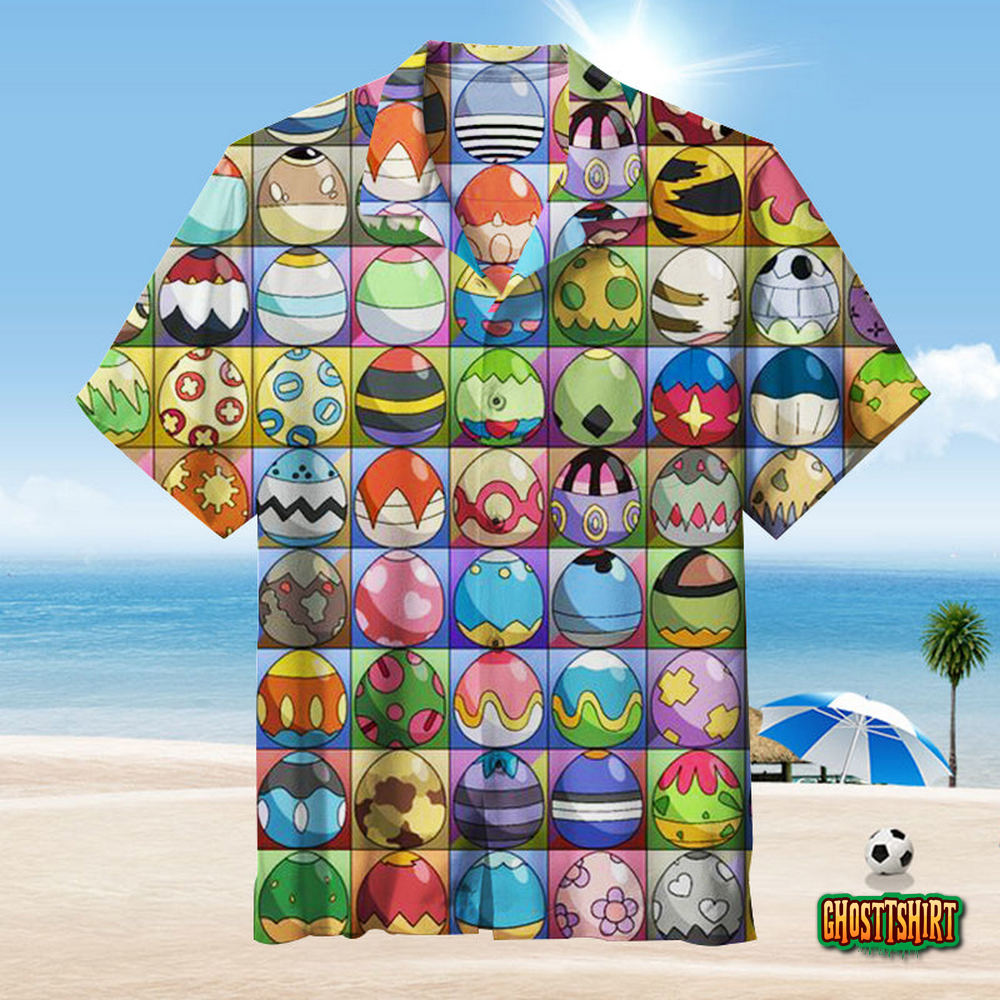 Pokémon Egg Aloha Hawaiian Shirt