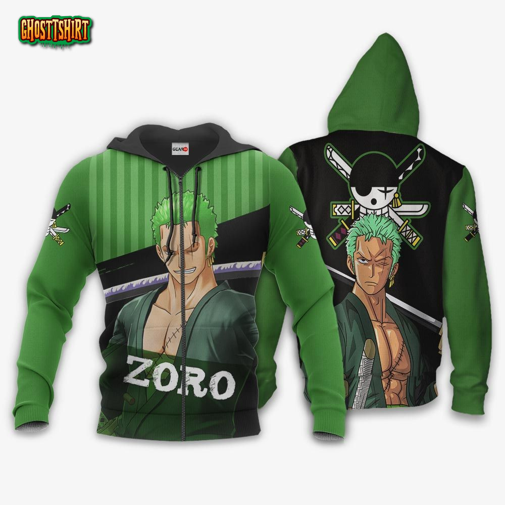 Roronoa Zoro Hoodie Anime