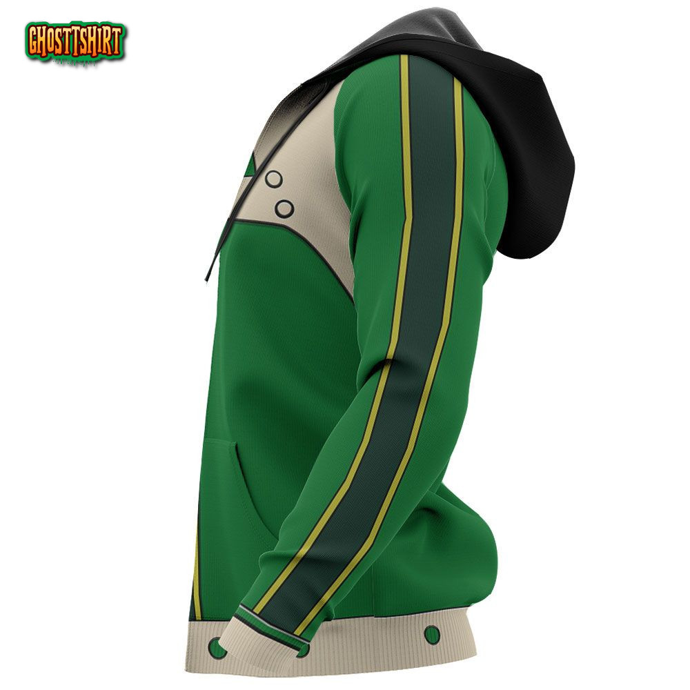 Tsuyu Asui Froppy Uniform Hoodie Anime