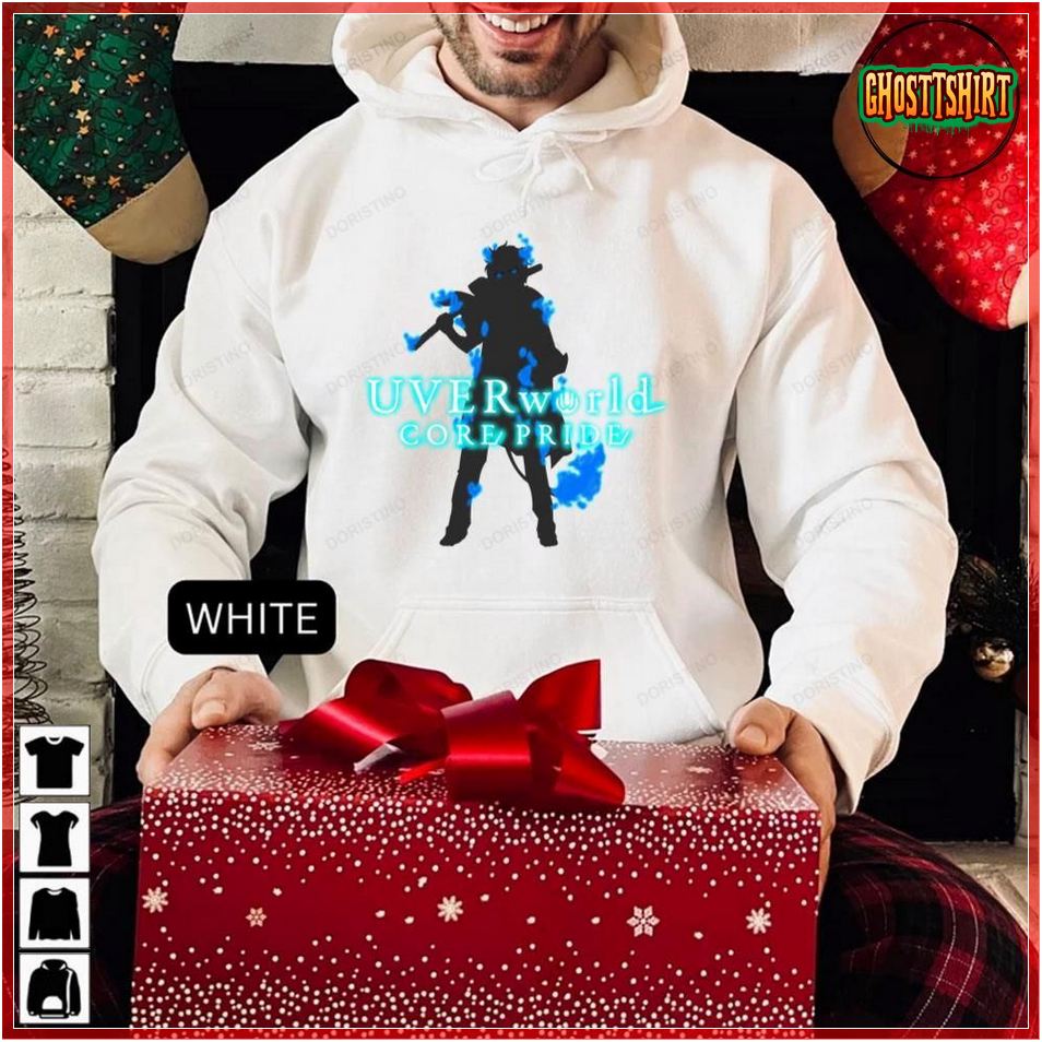 Uverworld Core Pride Rin Okumura Vintage Retro Art Anime Tshirt Sweatshirt Hoodie