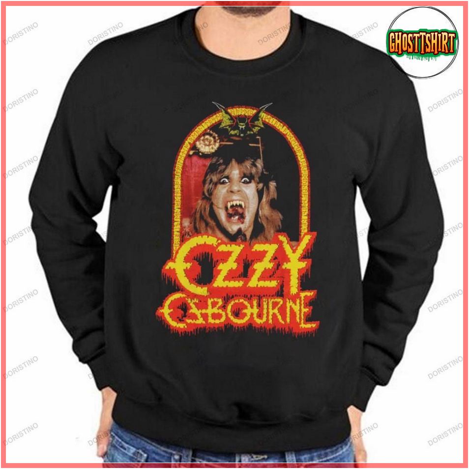 Vintage Ozzy Osbourne Tshirt Sweatshirt Hoodie