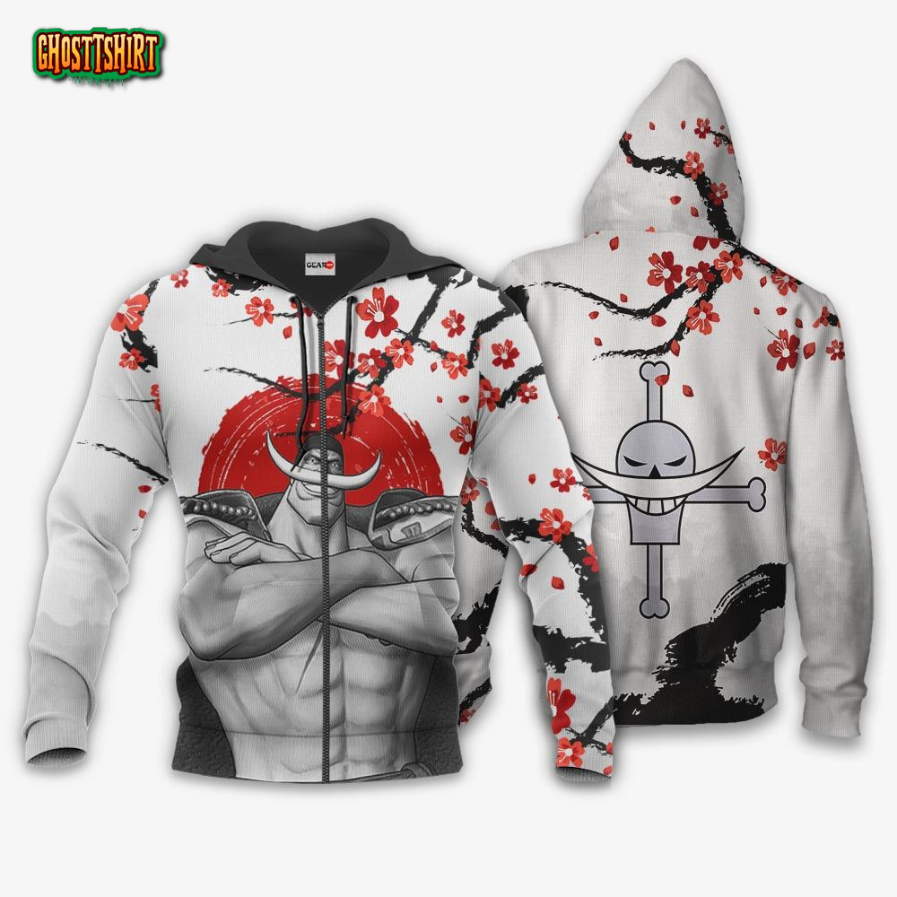 Whitebeard Pirates Hoodie Custom Japan Style Anime