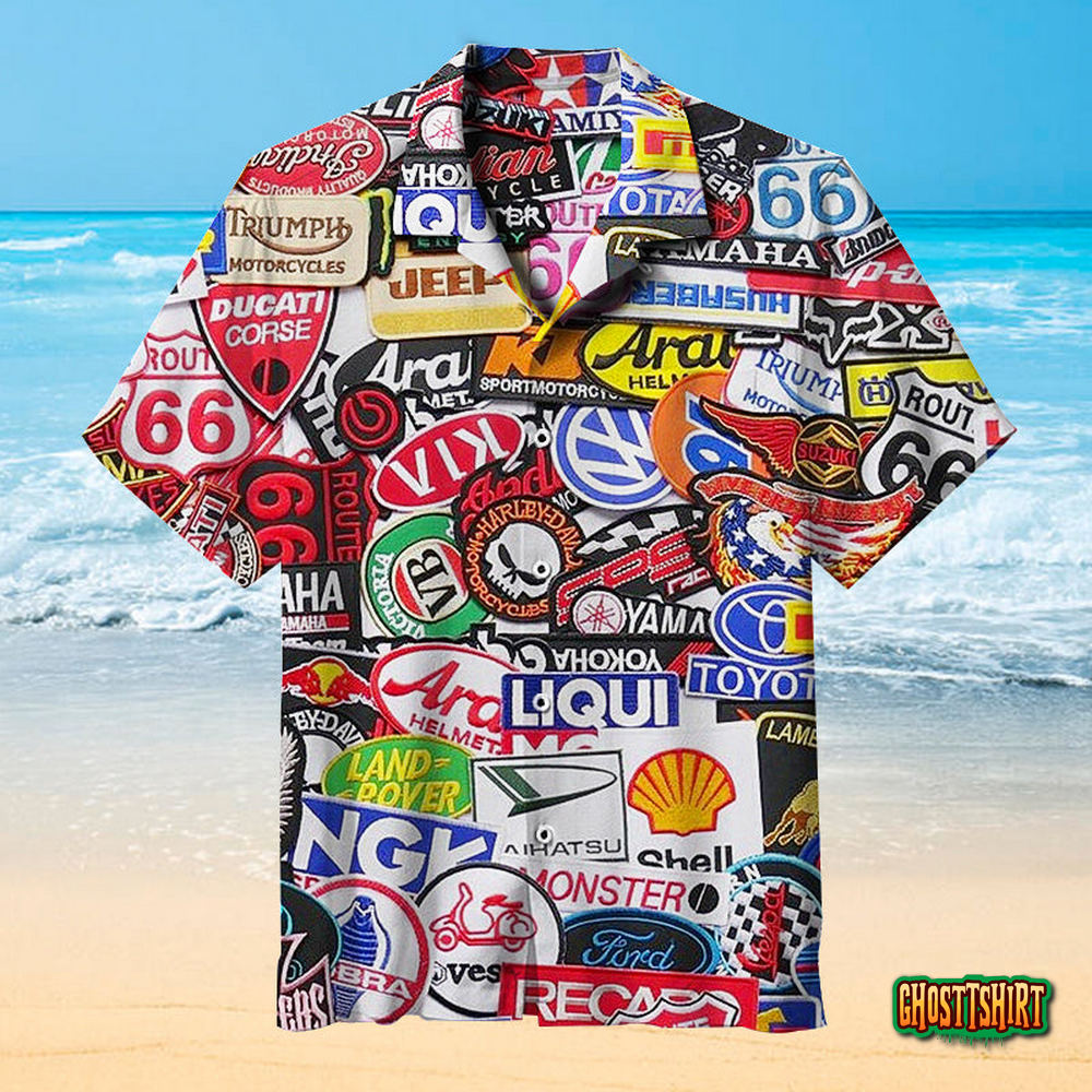 World Famous Car Brand Aloha Hawaiian Shirt