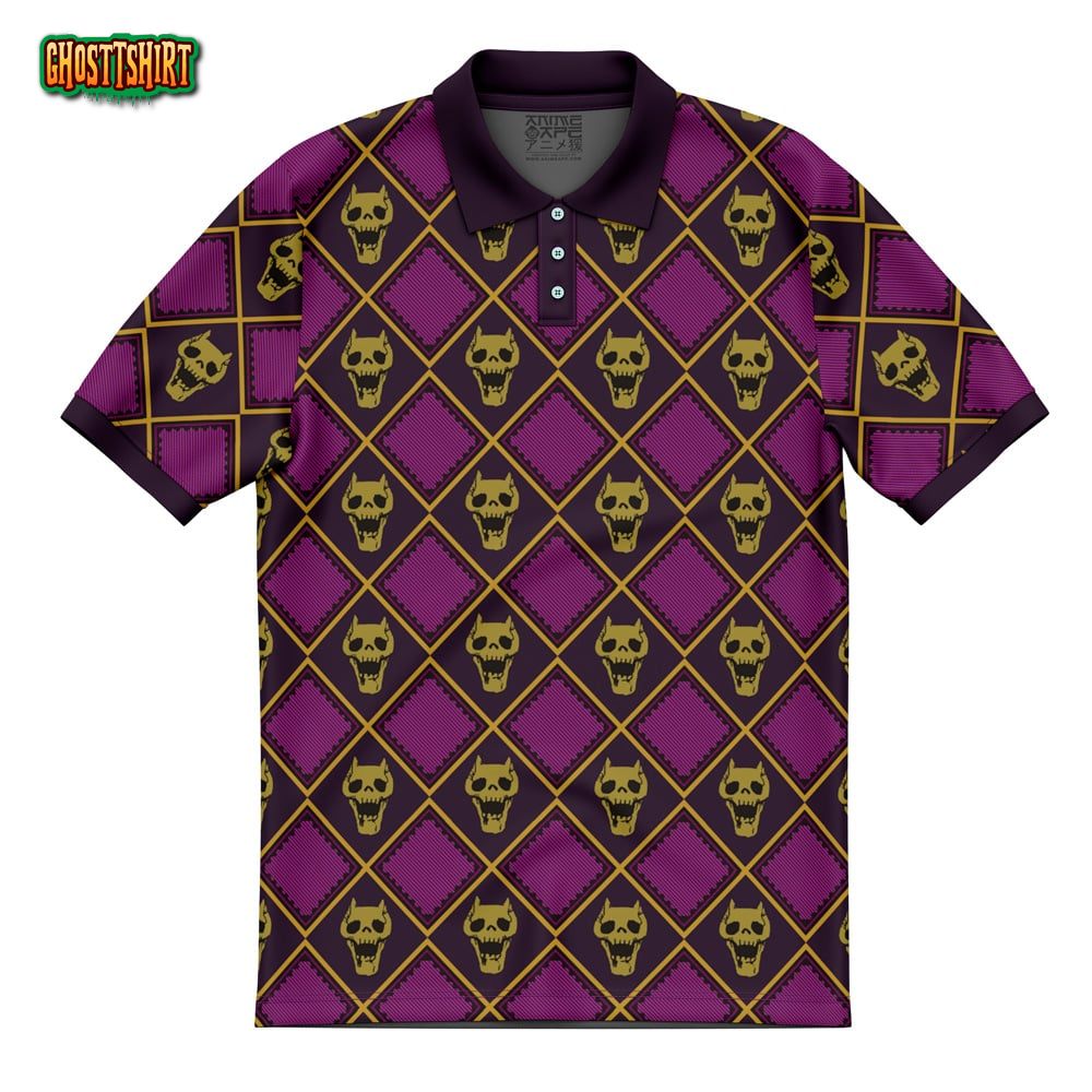 Yoshikage Kira Killer Queen Jojo’s Bizarre Adventure Polo Shirt