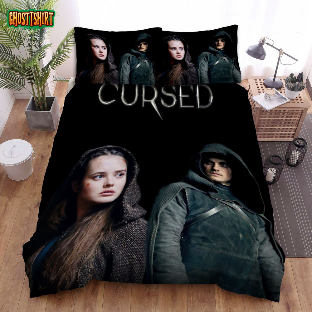 Cursed (2020) Poster Movie Poster Bed Sheets Duvet Cover Bedding Set