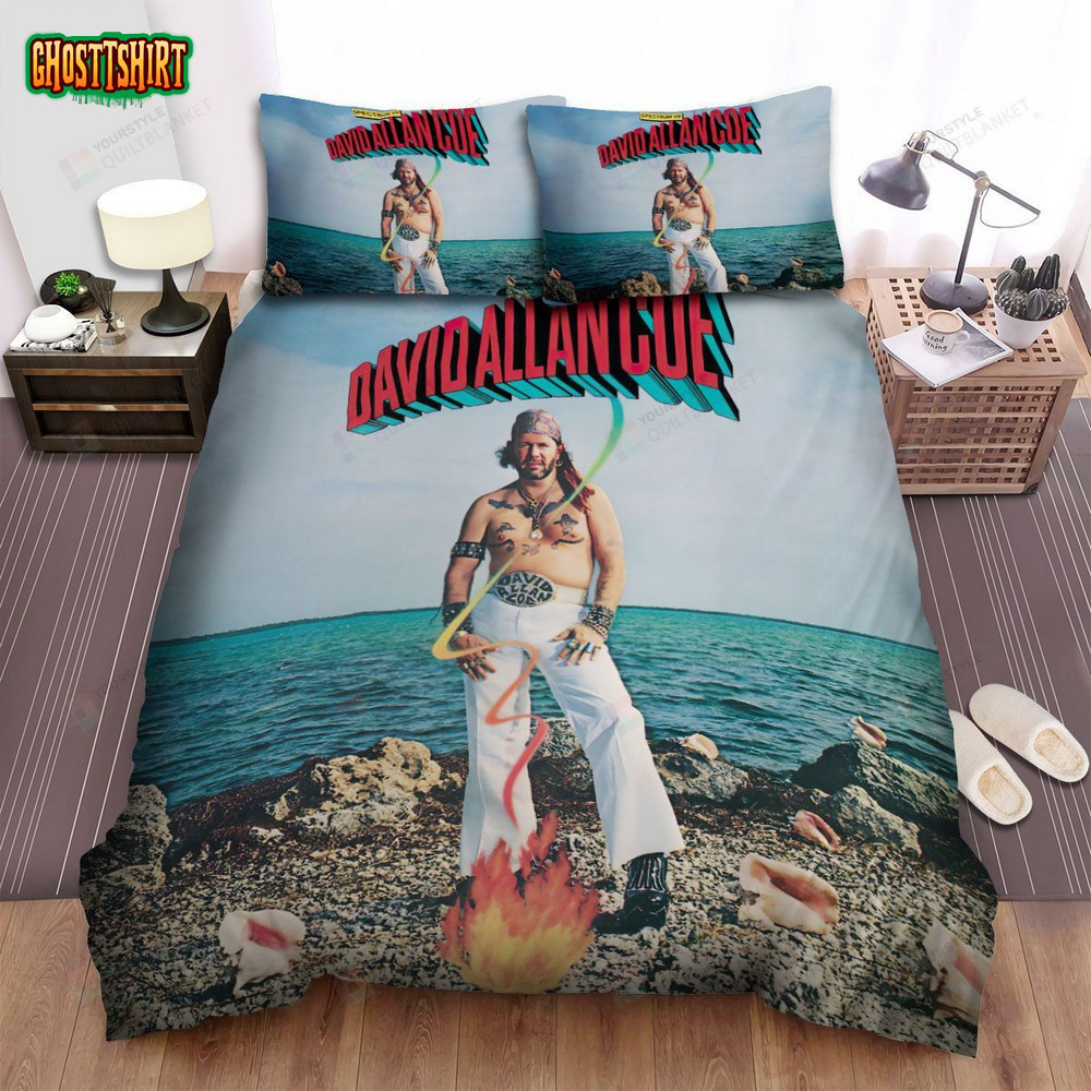 David Allan Coe Spectrum Vii Album Cover Bed Sheets Spread Comforter Duvet Cover Bedding Set