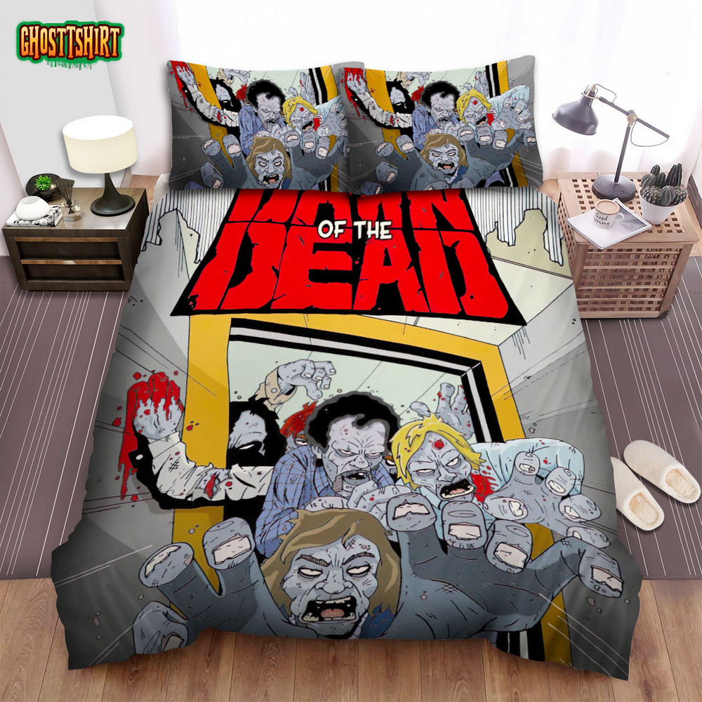 Dawn Of The Dead Movie Poster 1 Bed Sheets Spread Comforter Duvet Cover Bedding Set