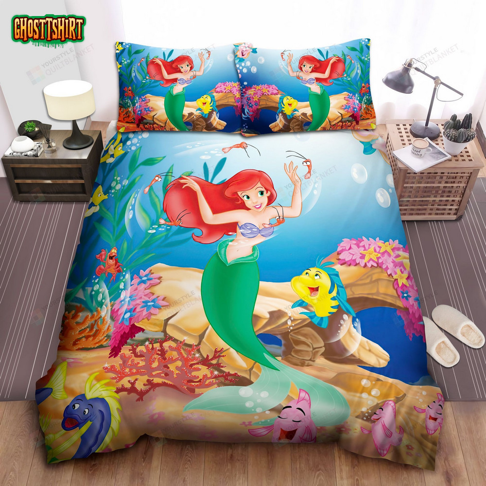 Disney Ariel The Little Mermaid Bedding Set