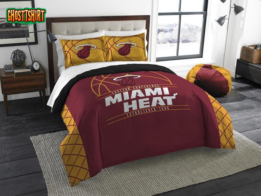 Miami Heat Bedding Set