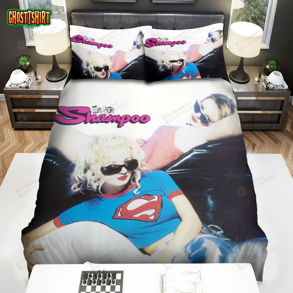 Music, We Are Shampoo Poster Bed Sheets Spread Duvet Cover Bedding Set