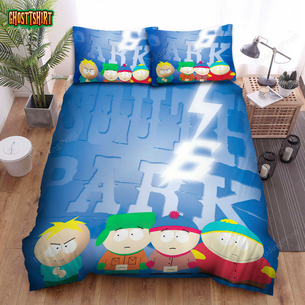 South Park Movie Poster 5 Bed Sheets Duvet Cover Bedding Set