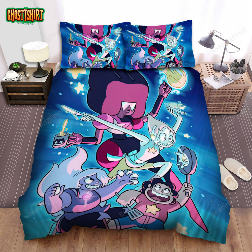 Steven Universe Movie Poster 9 Bed Sheets Duvet Cover Bedding Set