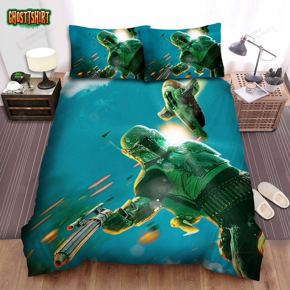 The Book Of Boba Fett (2021) Movie Poster Bed Sheets Spread Comforter ...