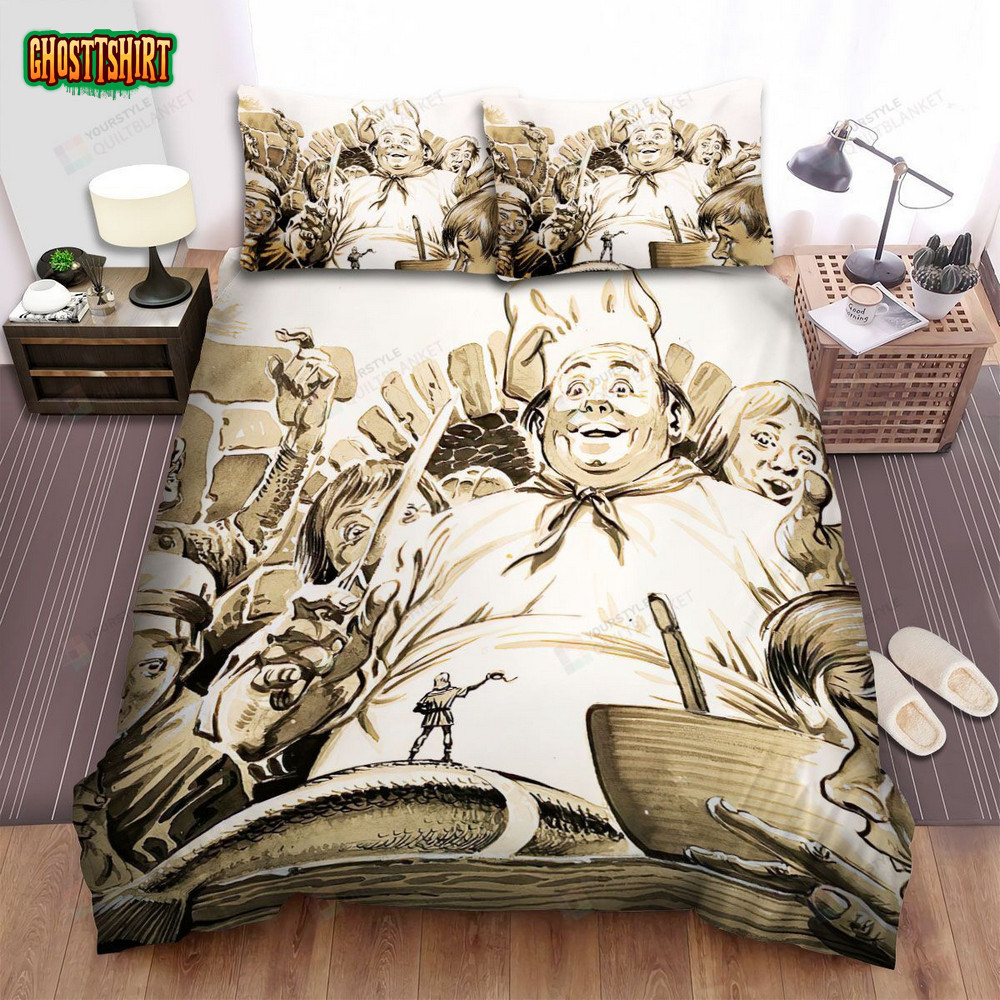 The Brothers Grimm (2005) Chef Movie Poster Bed Sheets Spread Comforter Duvet Cover Bedding