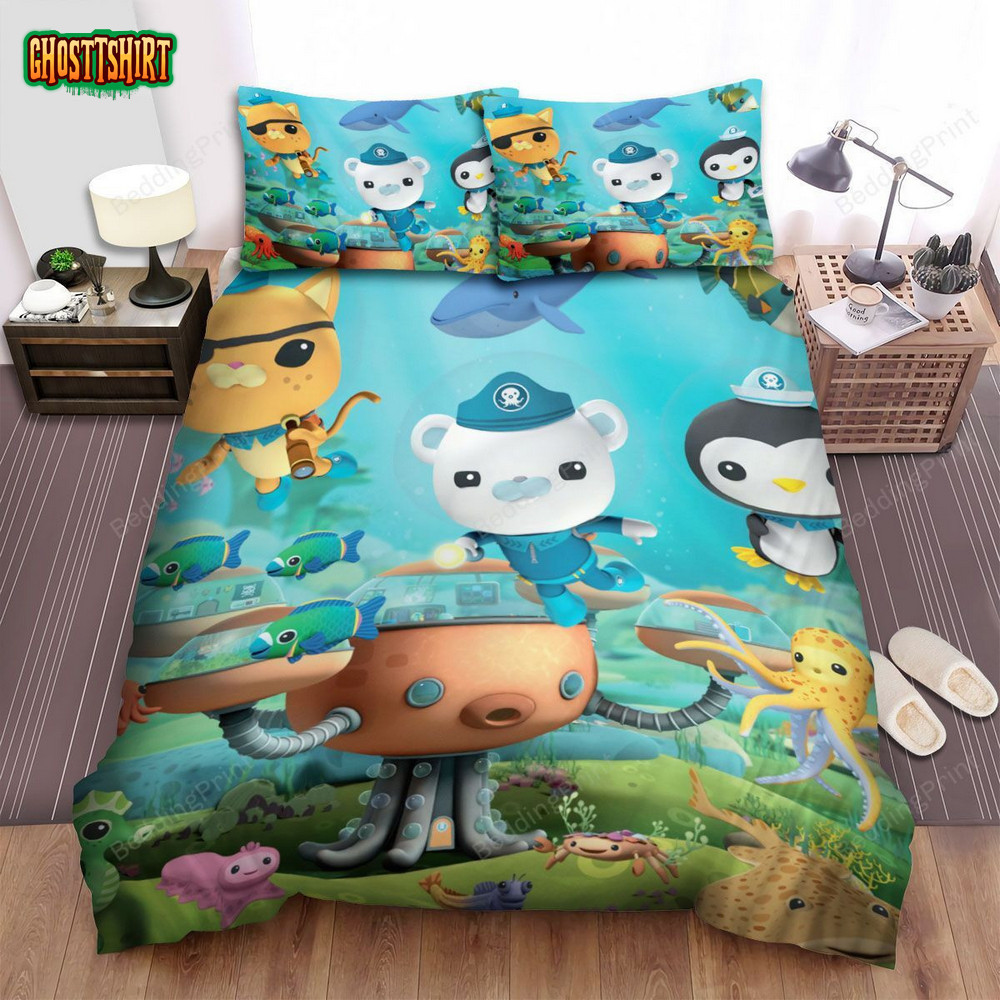 The Octonauts Captain Barnacles Do The Mission Bed Sheets Spread Duvet ...