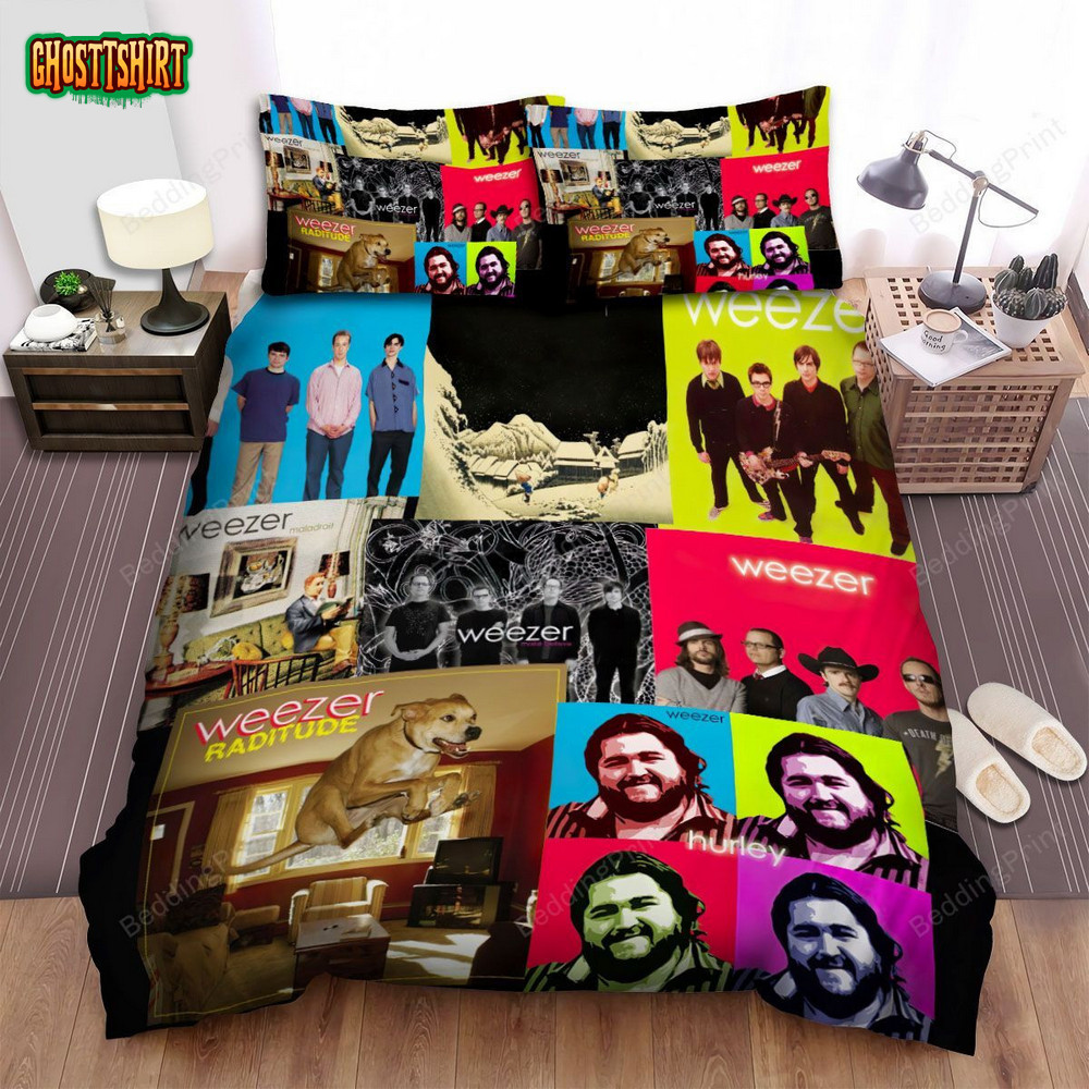 Weezer Albums Bed Sheets Duvet Cover Bedding Set