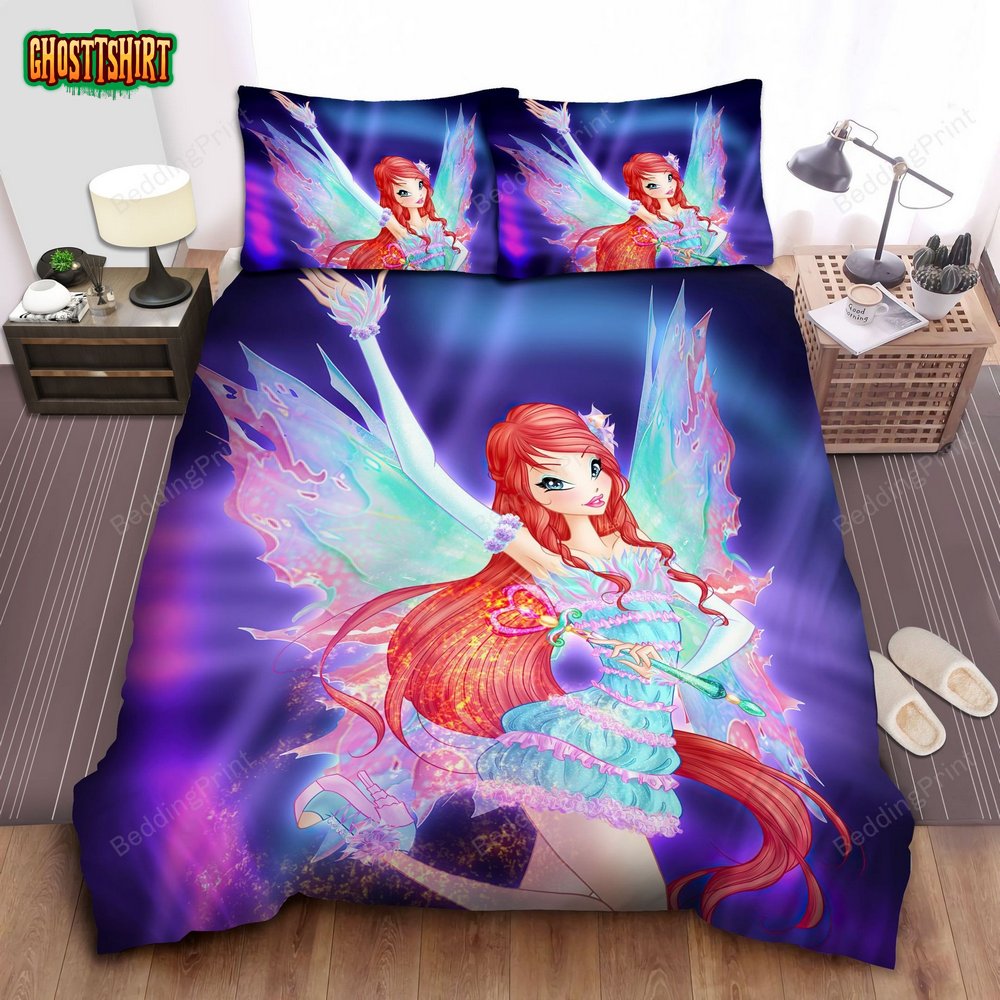 Winx Club, Ancestral Wand Bed Sheets Duvet Cover Bedding Set
