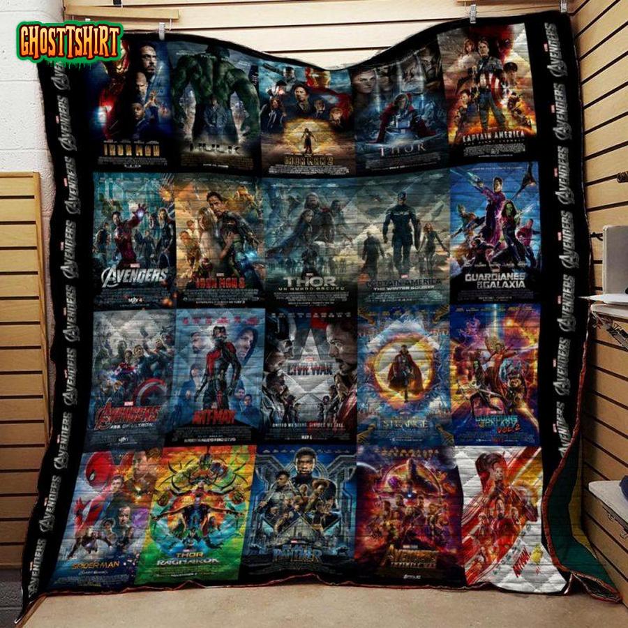 Avengers Collection Quilt Blanket