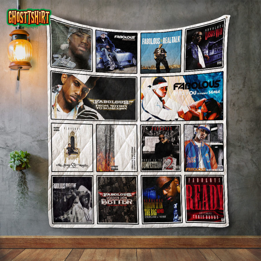 Fabolous Album Covers Quilt Blanket