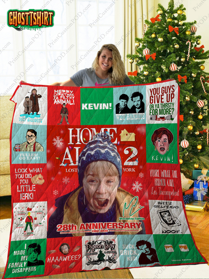 Home Alone 2 Quilt Blanket