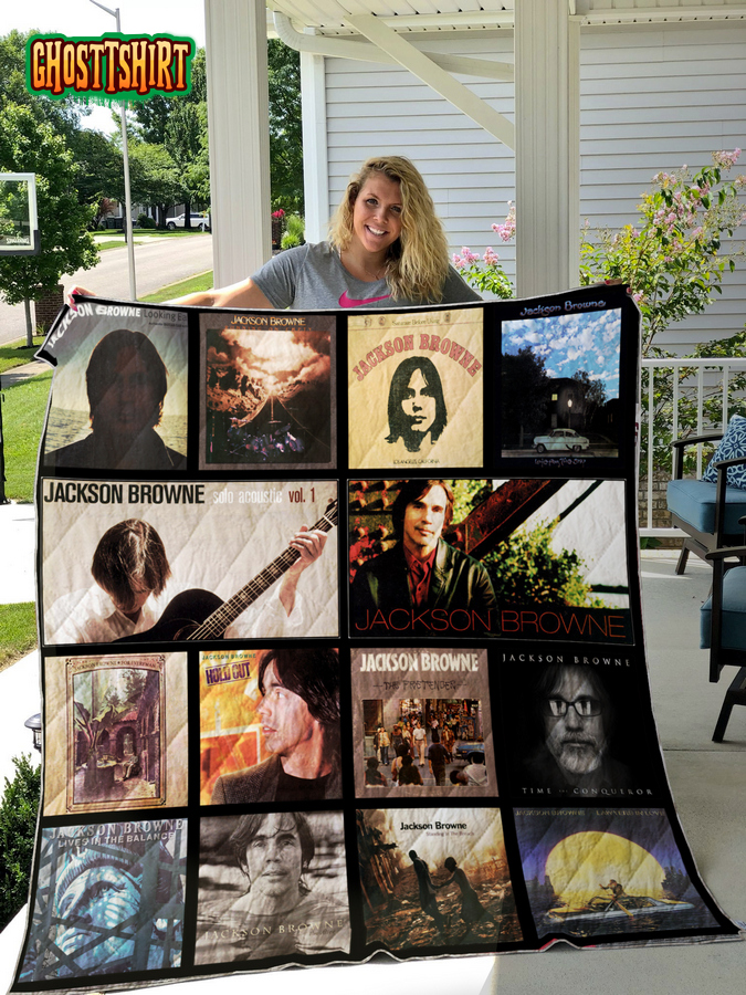 Jackson Browne Best Album Quilt Blanket