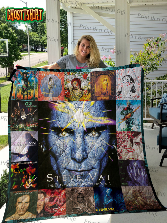 Steve Vai Albums Cover Poster Quilt Blanket