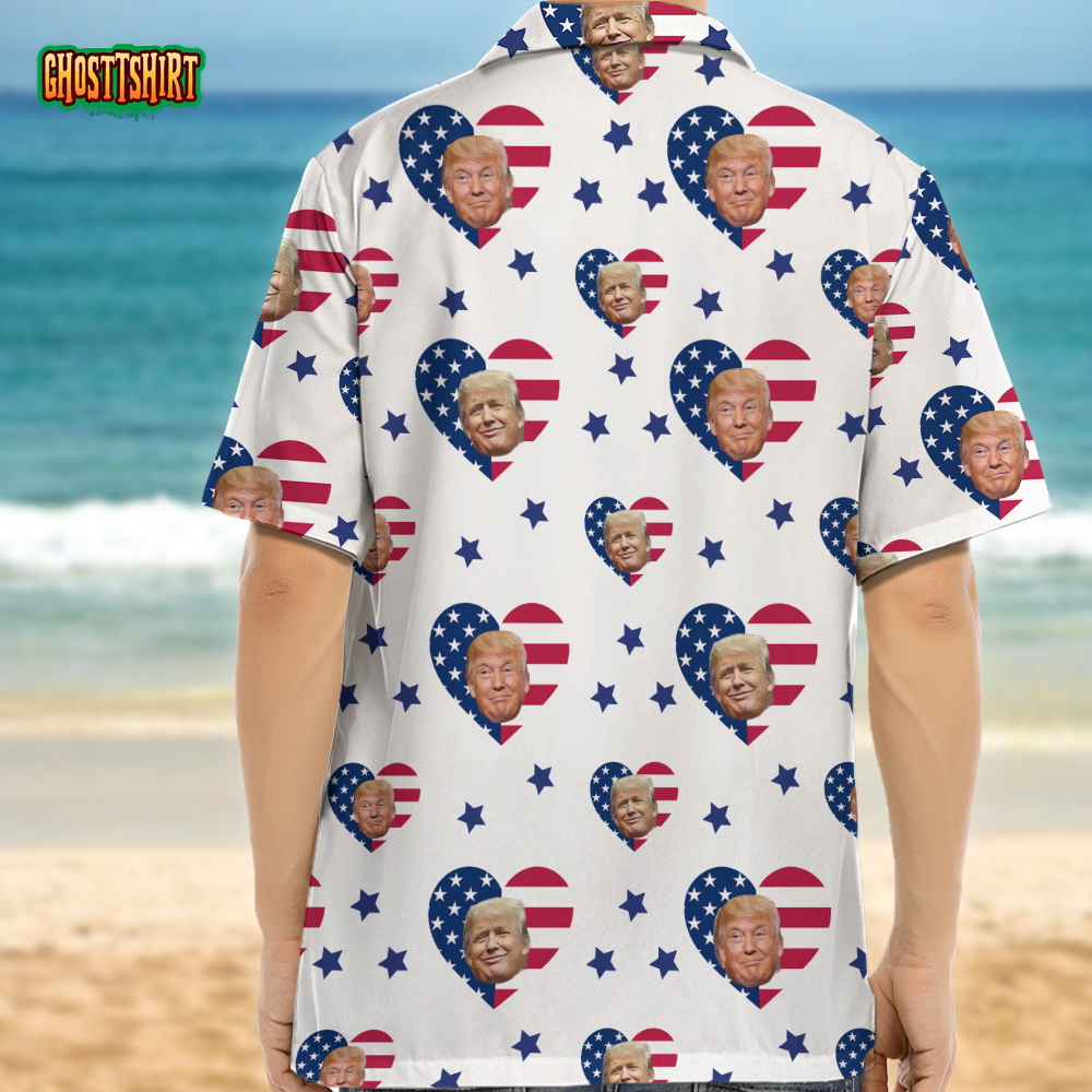 Independence Day American Trump 2024 Hawaiian Shirt