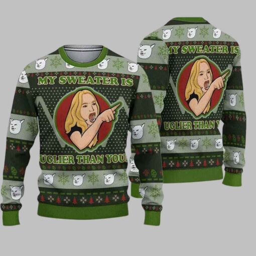 My sweater is uglier than yours Ugly Christmas Sweater