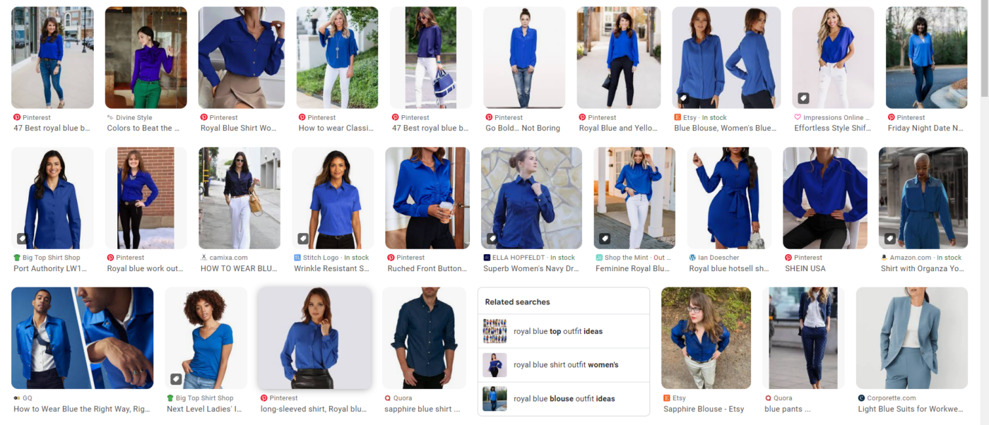 What Goes With Sapphire Blue Shirt Womens What Goes With Sapphire Blue Shirt Womens